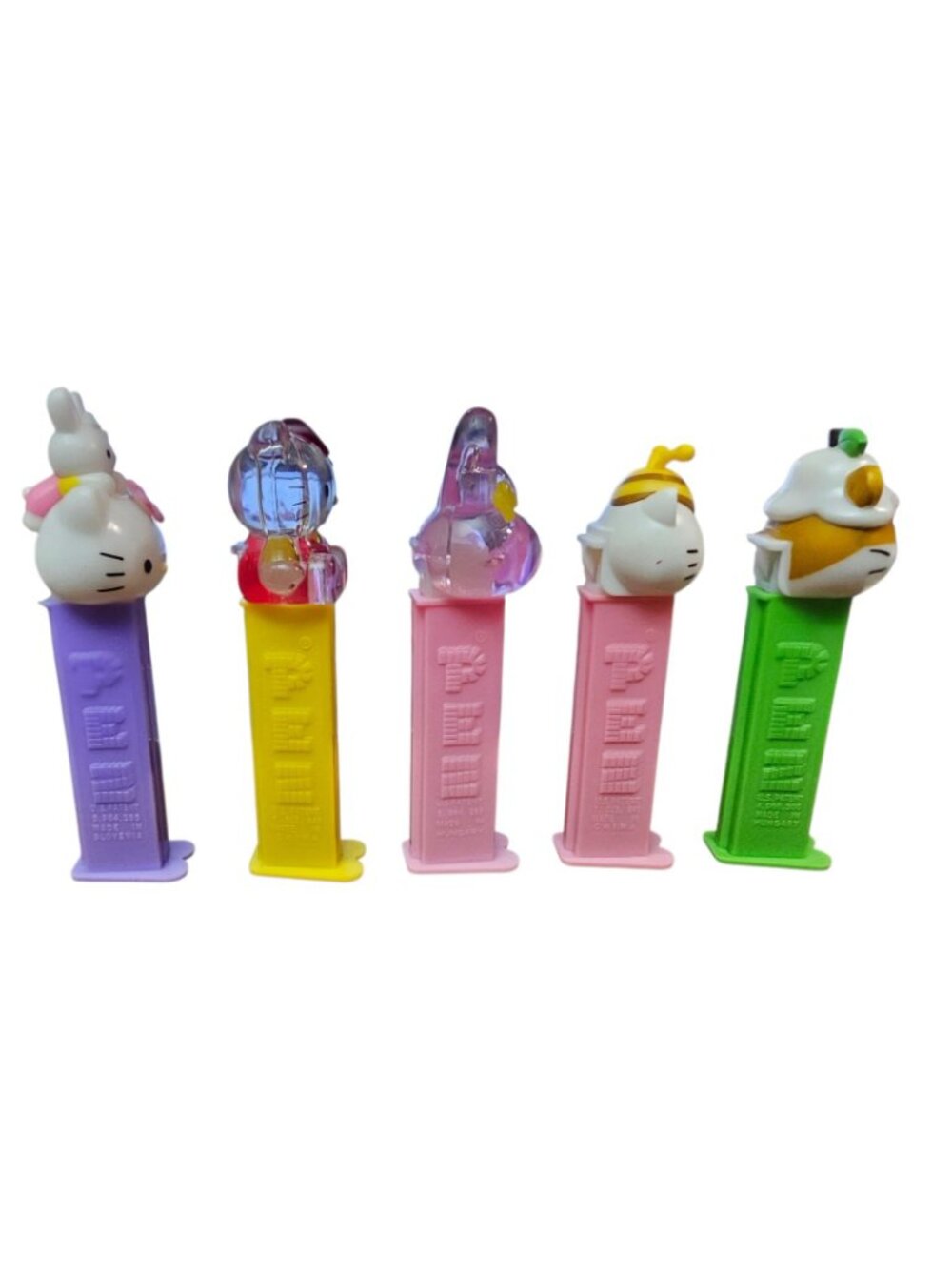 Lot of 5 Hello Kitty PEZ Dispensers Sanrio My Melody Bunny Bee Kitty Bear... - Picture 2 of 6